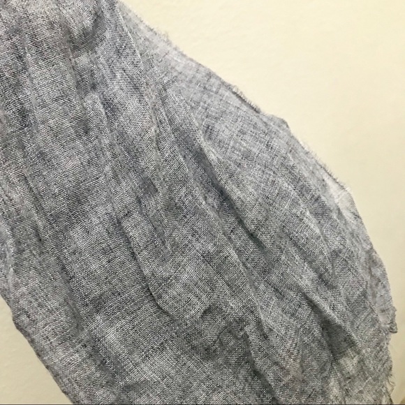 SOLD NEW JCREW chambray tissue scarf - Picture 3 of 4